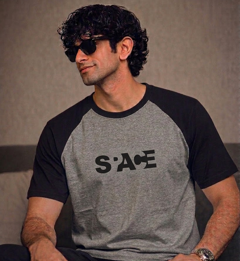 Space Unisex Oversized Raglan