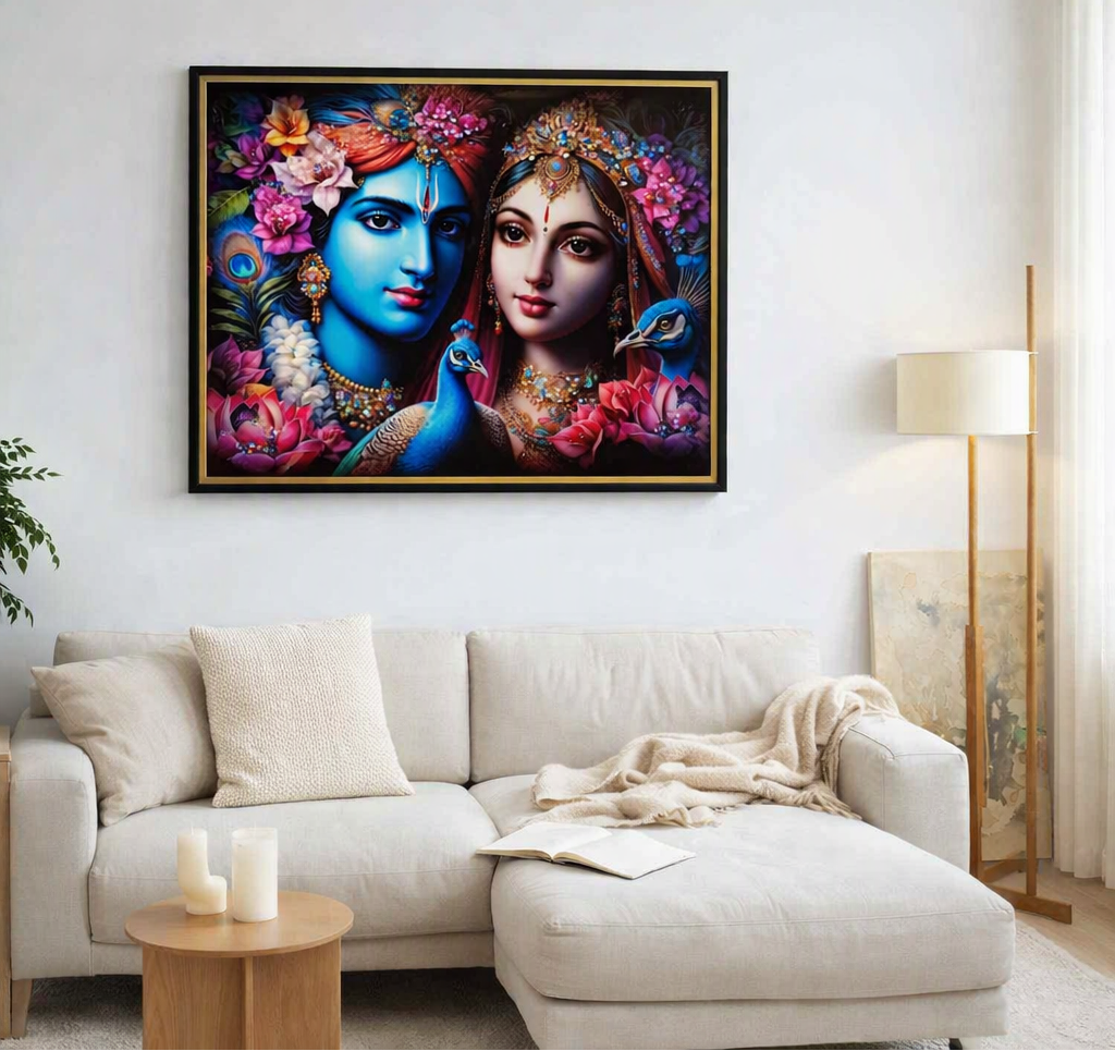 Lord Radhakrishna Photo Frame