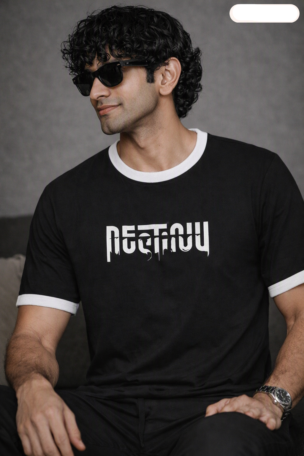 Destroy Unisex Ringer T-Shirt