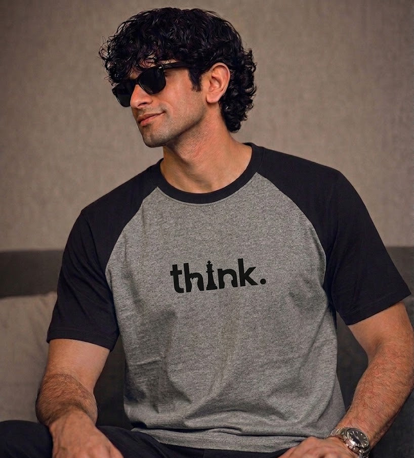 Think Unisex Oversized Raglan
