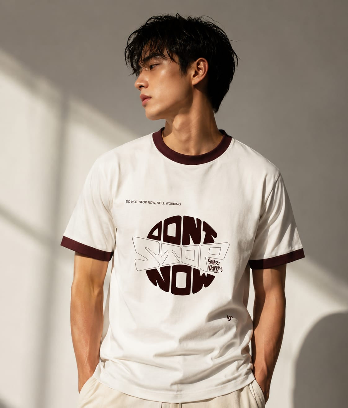 Dont Stop Now Unisex Ringer T-Shirt