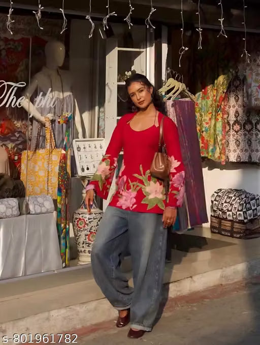 New Laila Trendy Tie-up Kurti