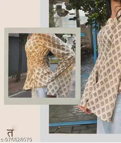 DOUBLE SIDE KNOT SPECIAL DESIGNED KURTI