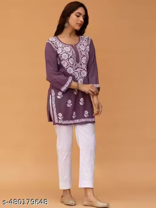 Women's Printed Short Kurta | Short Kurta | Printed Short Kurta | Women's Fashionable cotton Printed Short Kurtis | Stylish Trendy Women Printed Pure Cotton Short Kurta